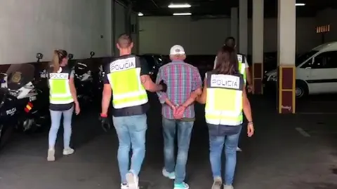 Momento de la detención de “Michel”