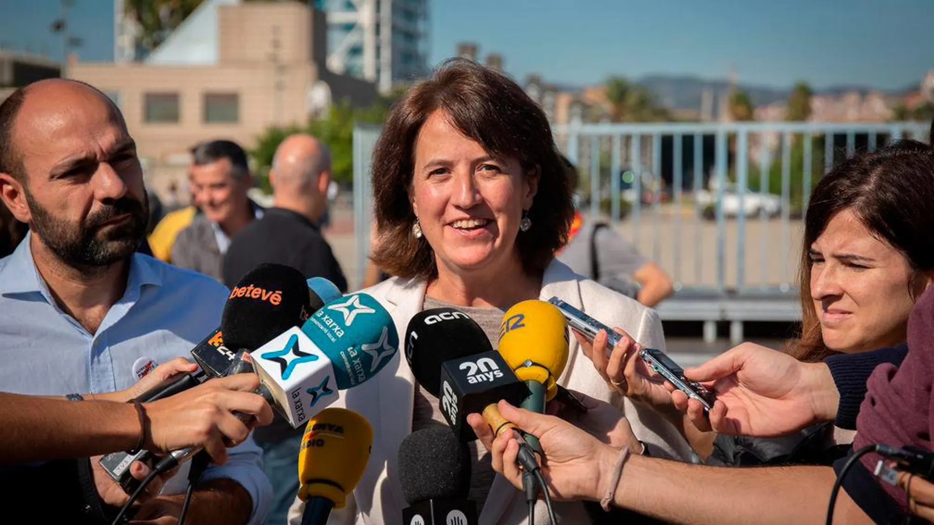 La presidenta de la Assemblea Nacional Catalana (ANC), Elisenda Paluzie