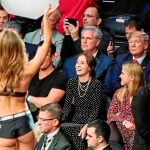 El presidente de Estados Unidos, Donald Trump, acudIó a un combate de boxeo en el Madison Square Garden de Nueva York el pasado sábado