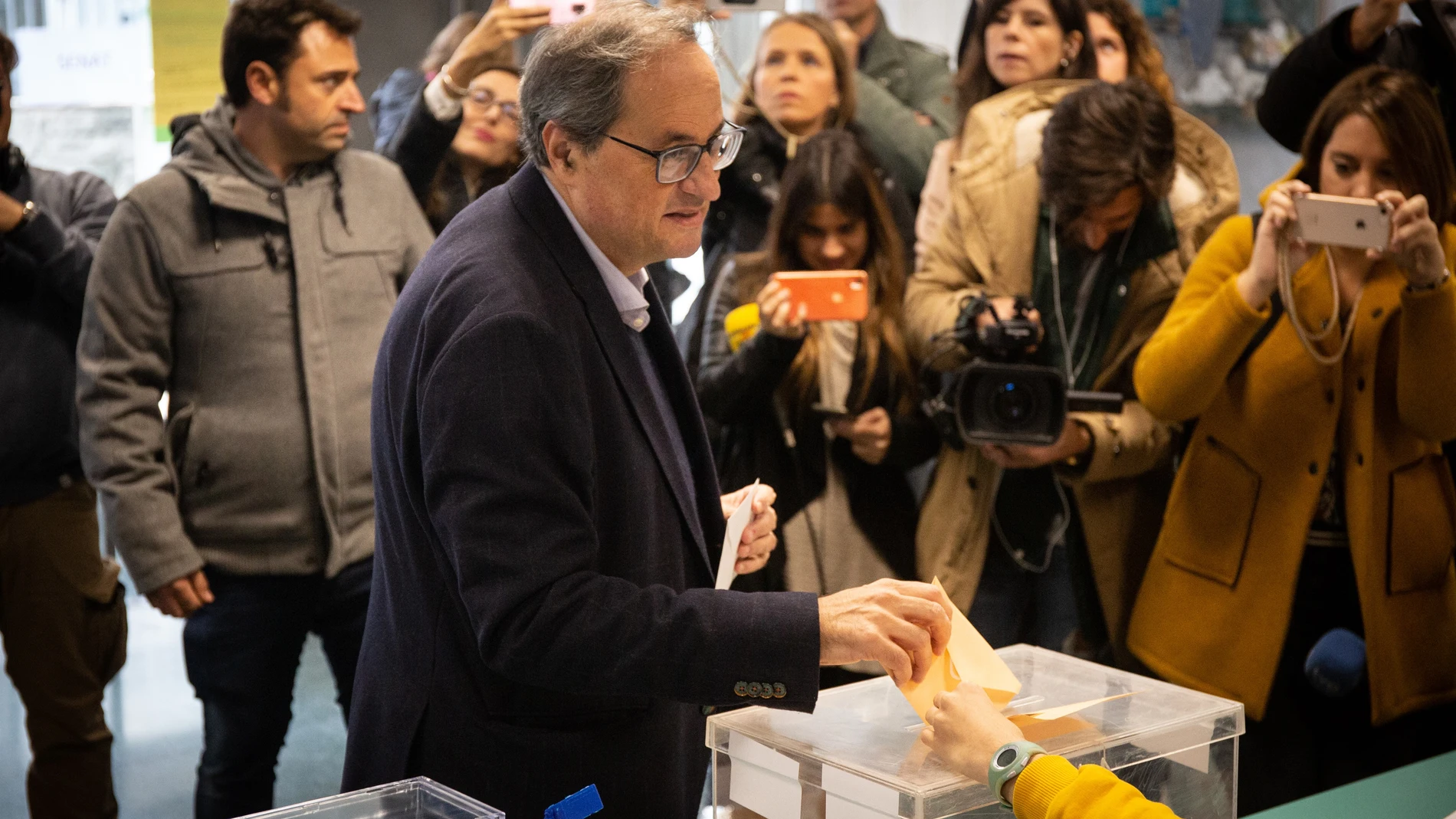 10N.- Torra llama a ir a las urnas porque es "el terreno de juego de los catalanes"