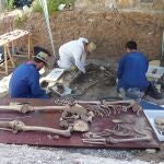 Trabajos de exhumación por la Memoria Histórica