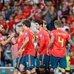 Morata España vs Suecia. Luis Díaz. 10/6/19