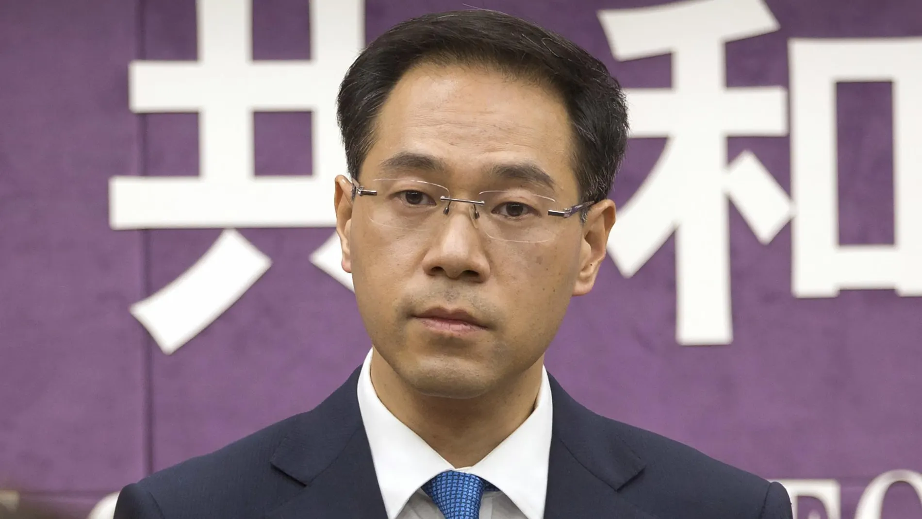 Gao Feng, portavoz del Ministerio de Comercio de China