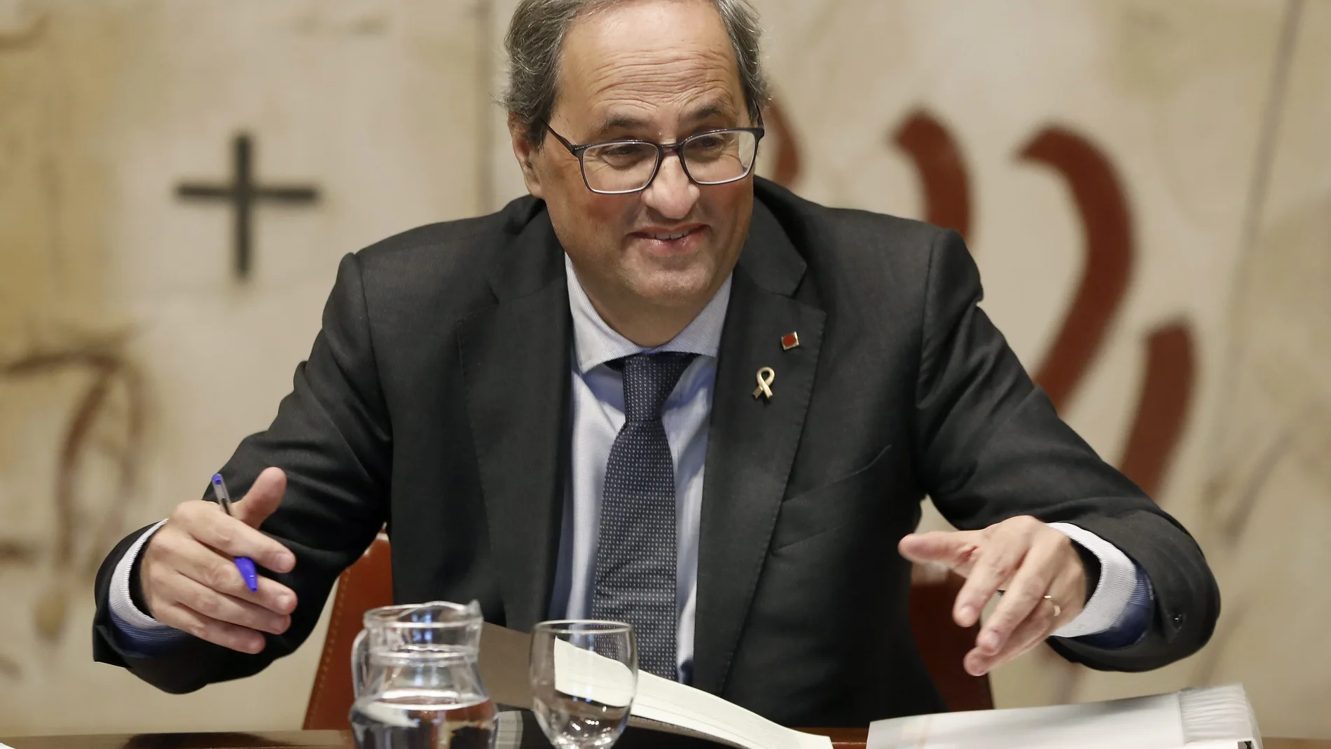 Reunión del gobierno catalán