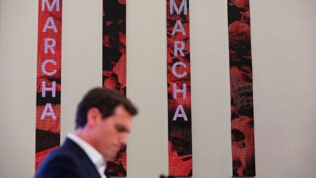 Albert Rivera dimite como presidente de Ciudadanos. (Foto: Cristina Bejarano)