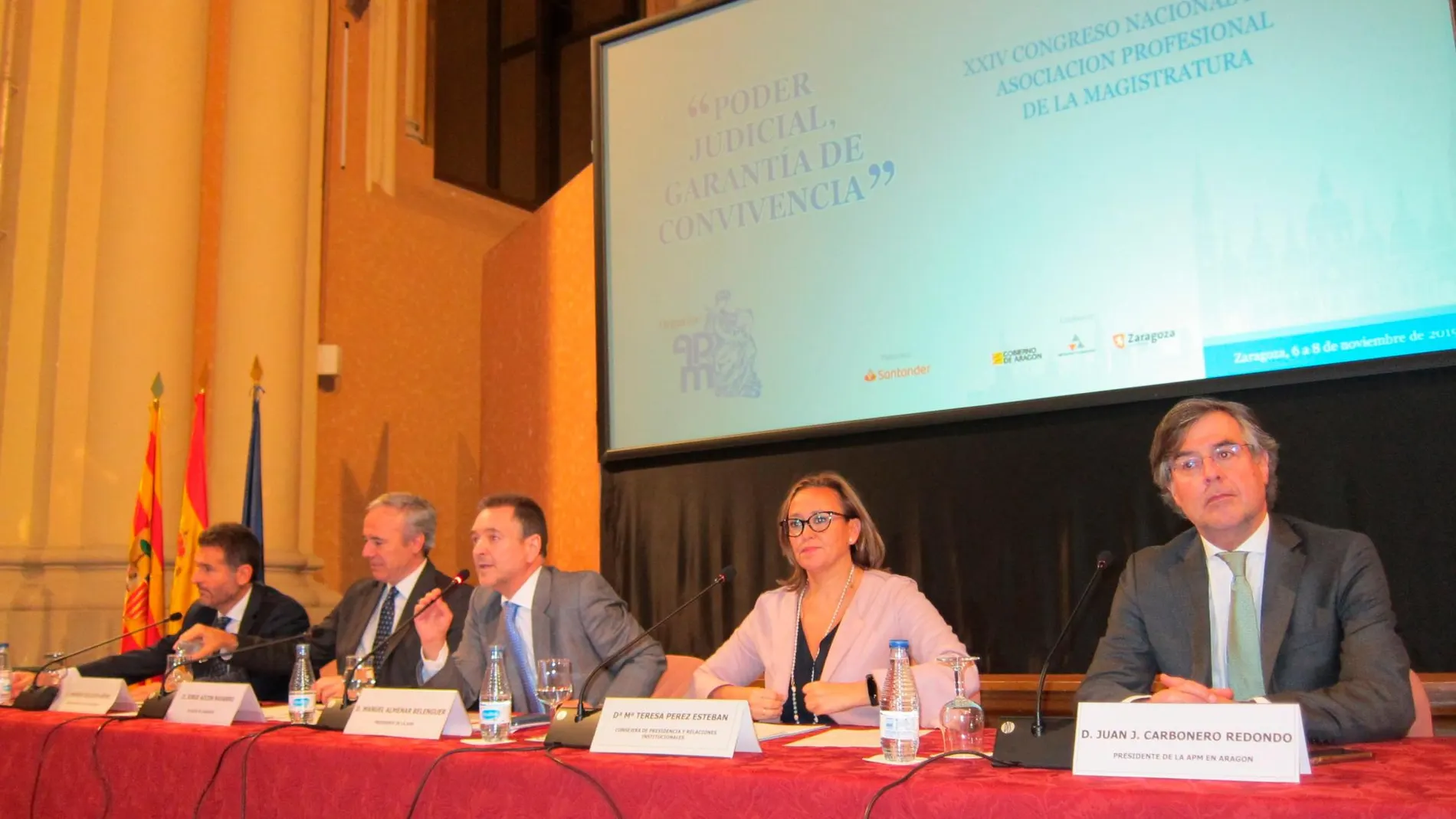 XXIV Congreso de la Asociación Profesional de la Magistratura celebrado en Zaragoza / Ep