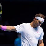 Rafa Nadal durante las Finales ATP en el O2 Arena de Londres