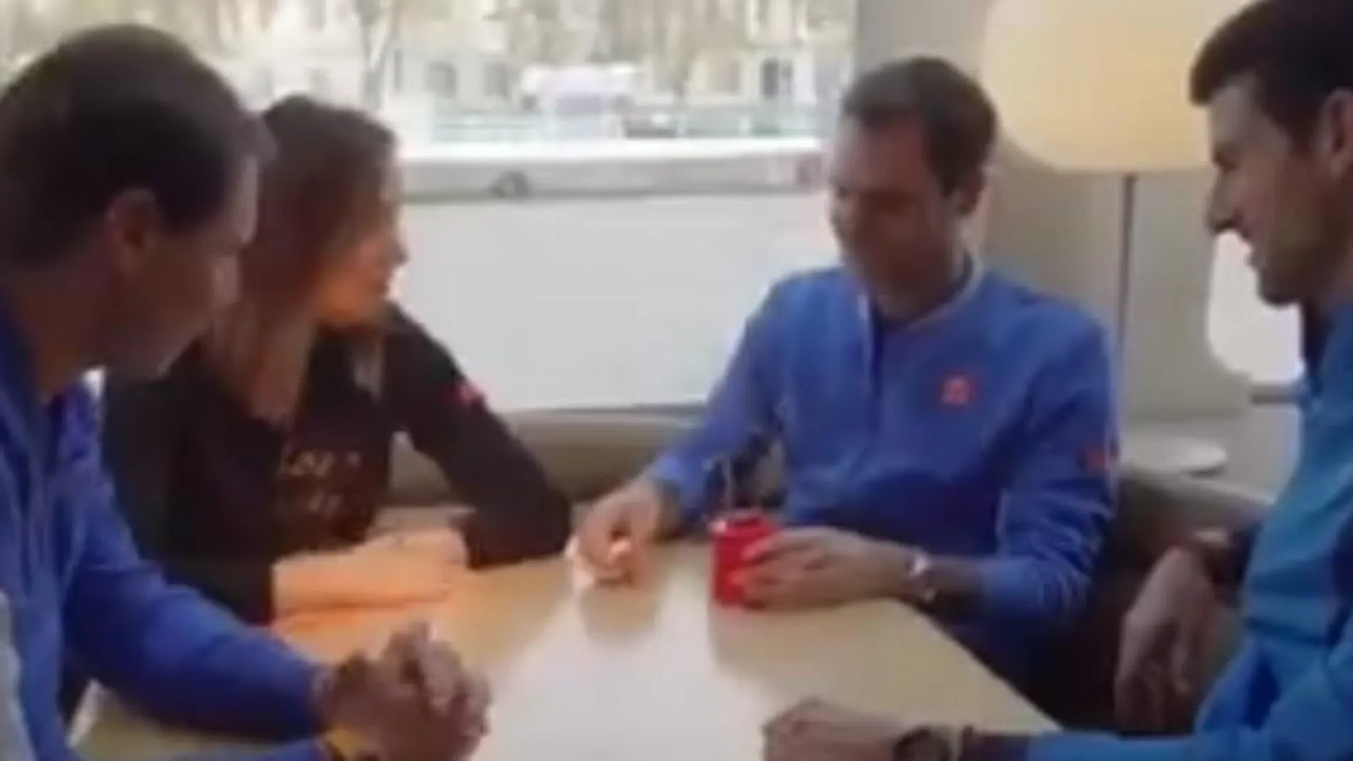 Nadal, Federer y Djokovic, en la entrevista con la BBC