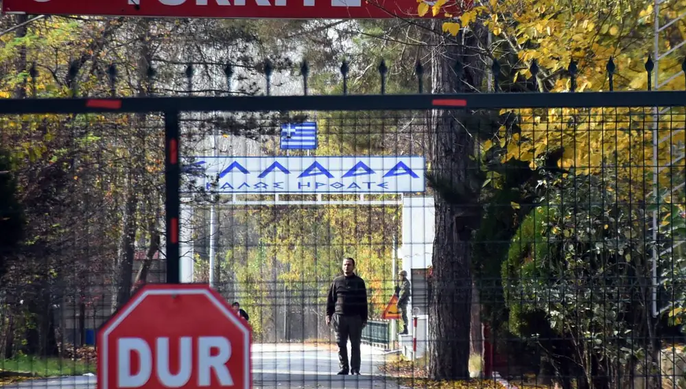 El supuesto yihadista atrapado, en tierra de nadie, en las fronteras entre Grecia y Turquía