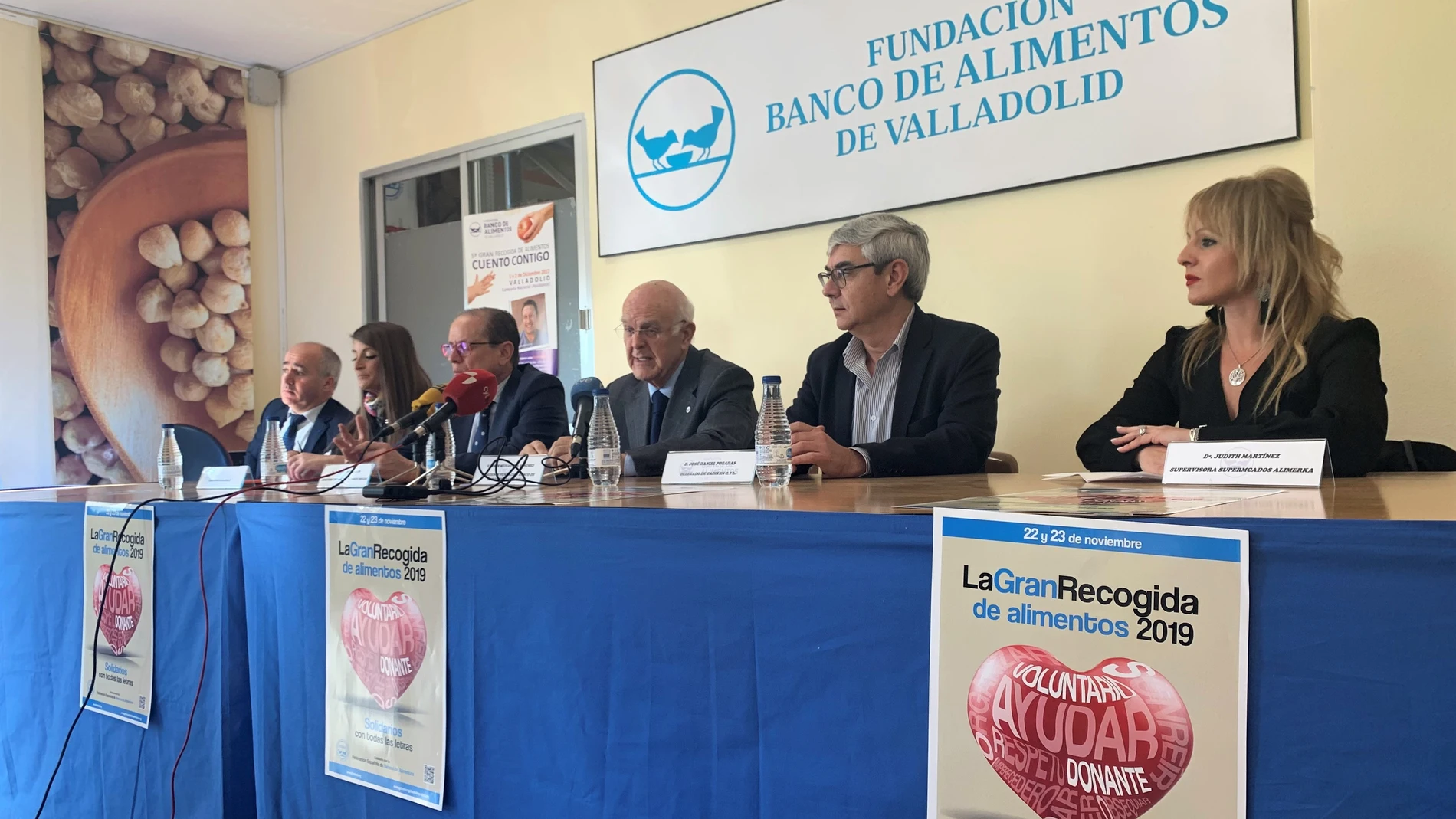 La Gran Recogida del Banco de Alimentos de Valladolid espera superar los 200.000 kilos con el apoyo de 1.600 voluntarios