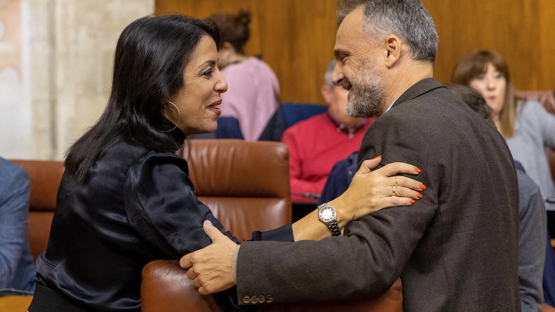 Sesión plenaria del Parlamento de Andalucía en Sevilla