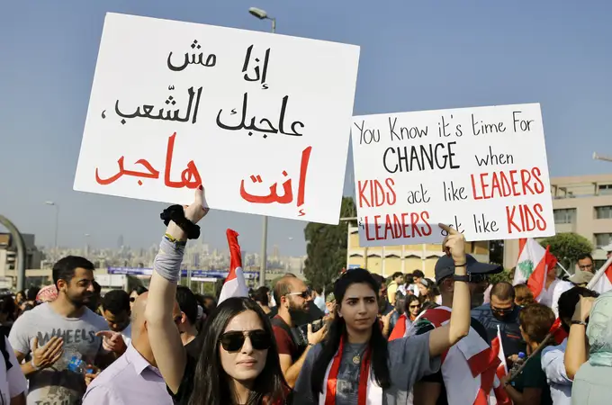 Las protestas en Líbano se cobran la vida de su primer “mártir”