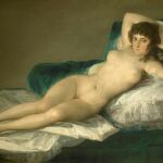 "La maja desnuda", de Goya, se expone en el Museo del Prado de Madrid