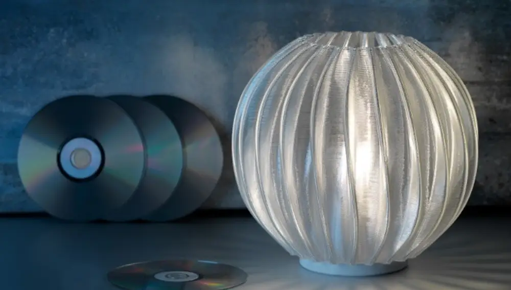 Signify lanza un servicio que permite personalizar una lámpara e imprimirla en 3D utilizando materiales reciclados