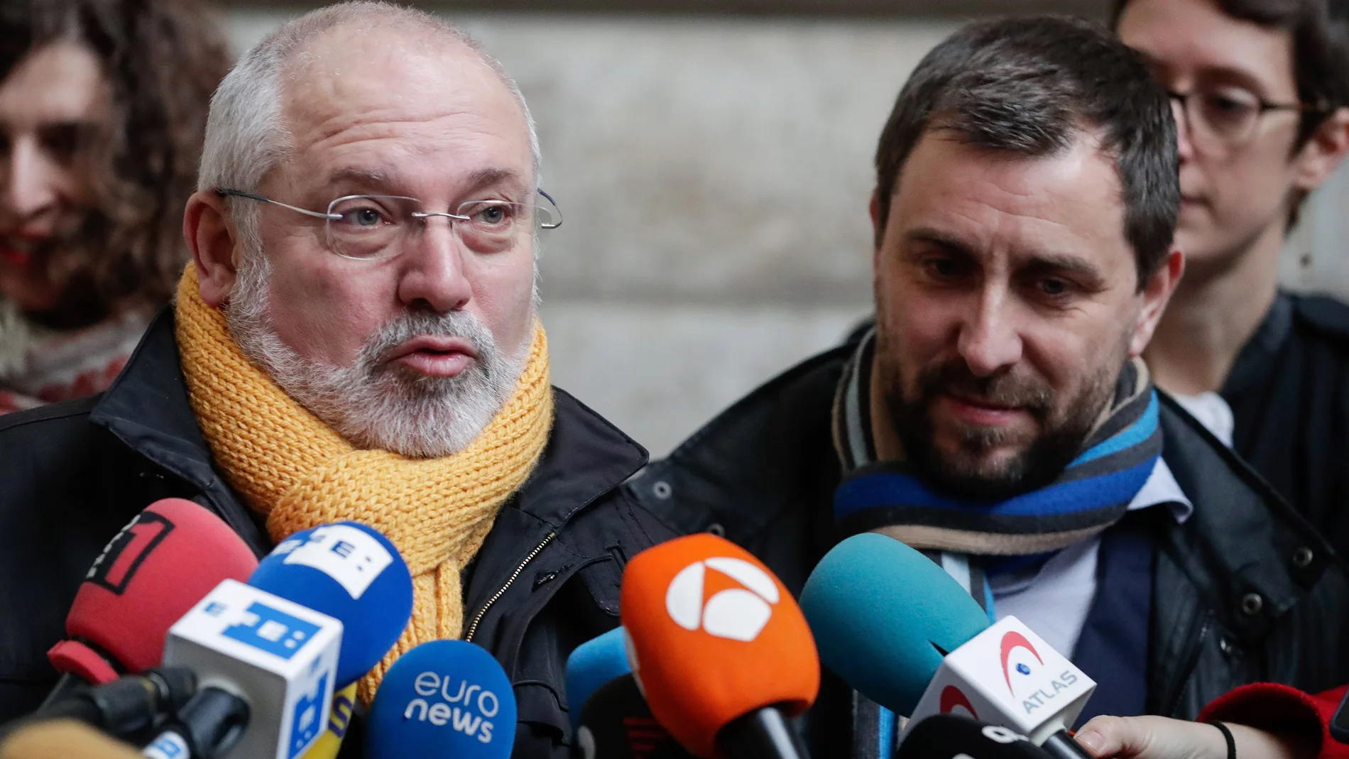 Former Catalan ministers hearing at justice court