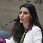 La portavoz de Vox en al Asamblea de Madrid, Rocío Monasterio.