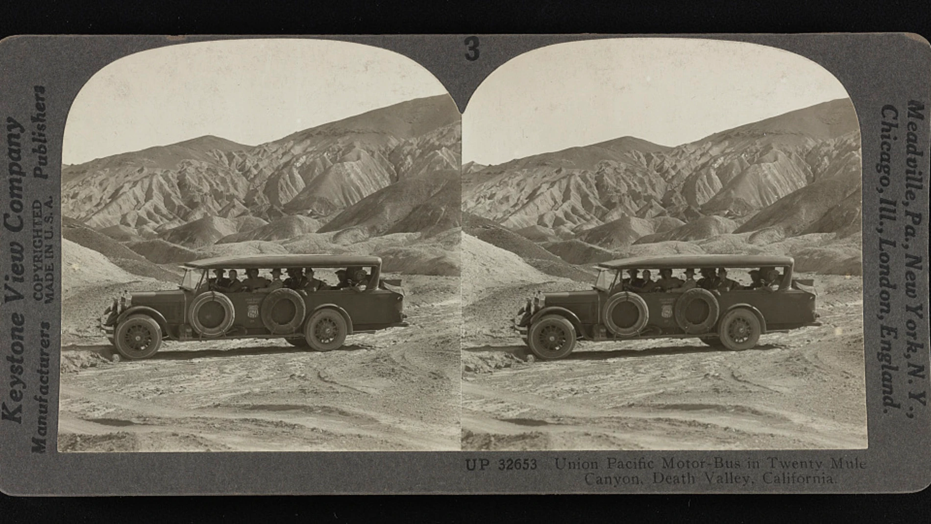 Imagen de finales del siglo XIX del Valle de la Muerte, en el desierto del Mojave, California