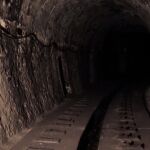 Imagen del interior del Túnel de la estación de Goya Bis