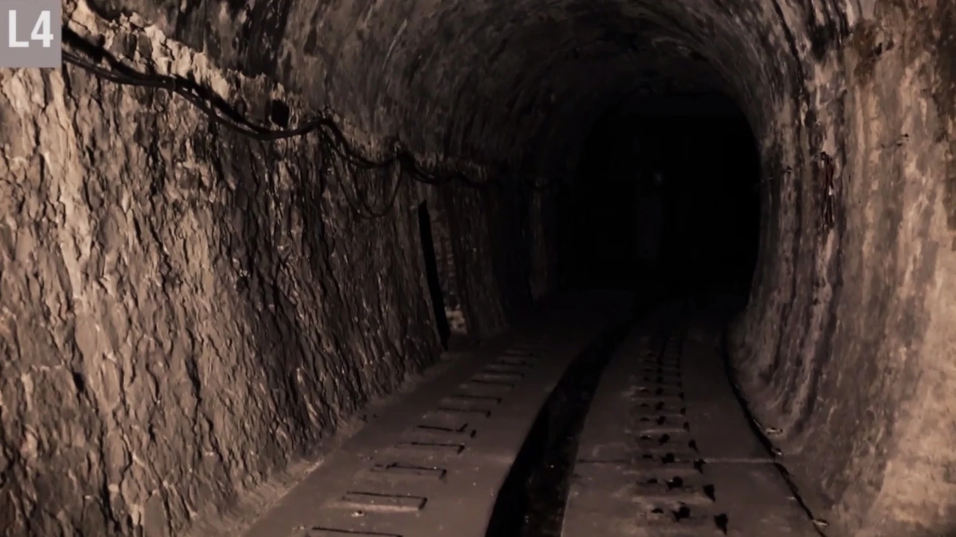 Imagen del interior del Túnel de la estación de Goya Bis