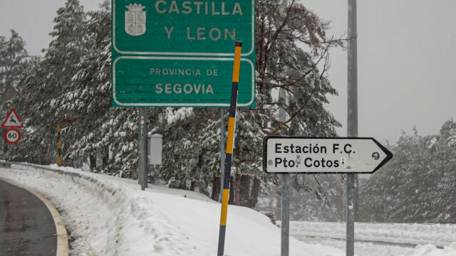 Se esperan precipitaciones de nieve en las próximas horas en la provincia de Segovia