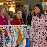 La Reina Letizia y Doña Sofía acuden al rastrillo Nuevo Futuro