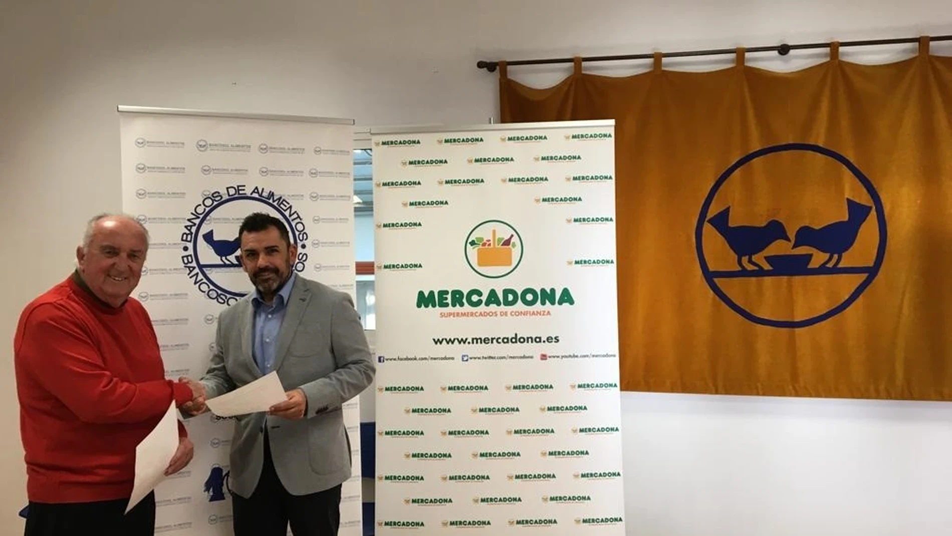 Málaga.- Bancosol y Mercadona firman un acuerdo de colaboración para la gran recogida de 2019