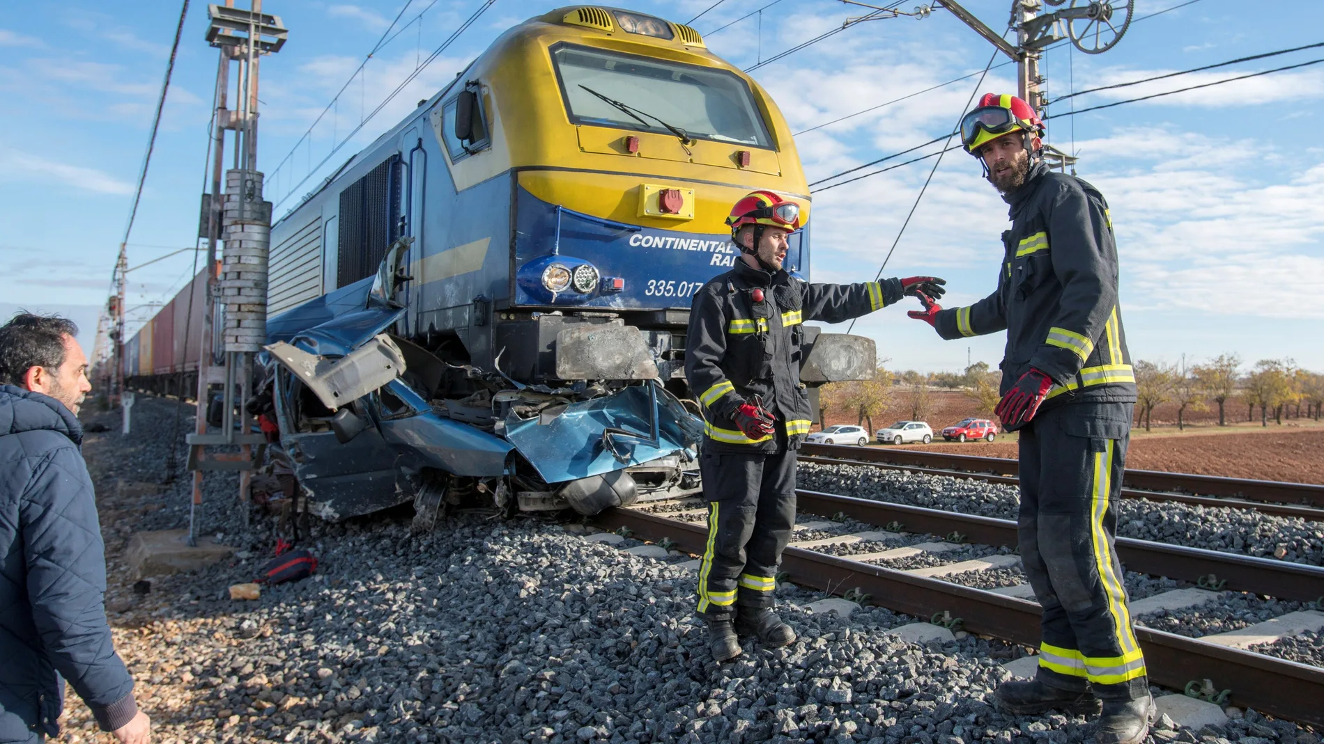 Dos fallecidos en el accidente de tren de Manzanares (Ciudad Real)