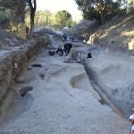Foto de la excavación. GEA ARQUEÓLOGOS