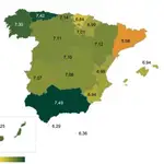  Los andaluces son los españoles que mejor caen y los catalanes los que peor