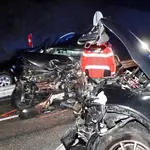  Mueren un madre y su hija en un brutal accidente de tráfico en Navarra