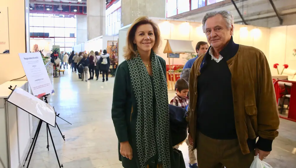 María Dolores de Cospedal acudió acompañada de su marido, Ignacio López del Hierro