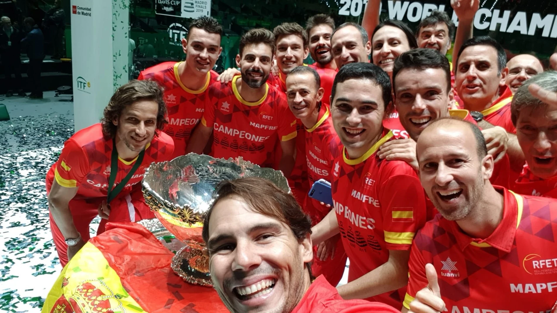 España fue el último campeón de la Davis