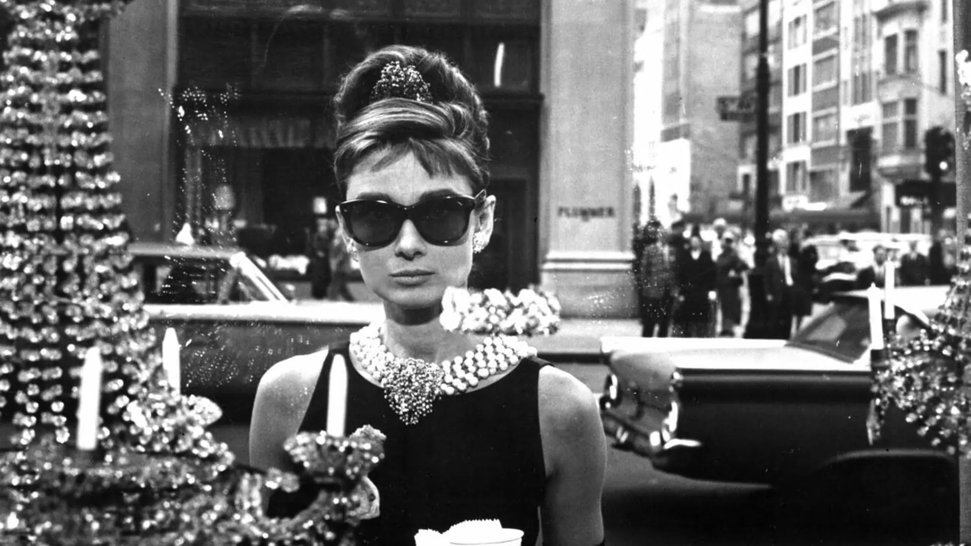 Audrey Hepburn en "Desayuno con diamantes"