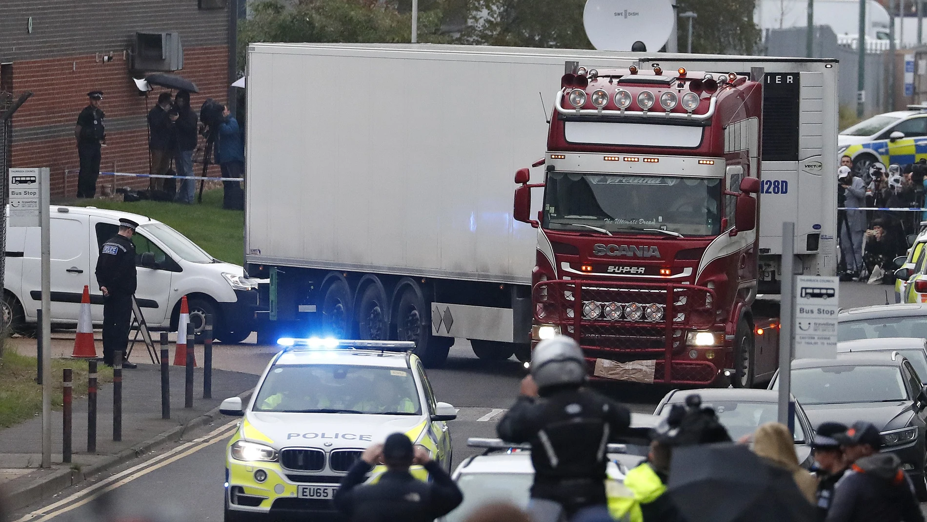 El hallazgo de los 39 cadáveres en el camión frigorífico conmocionó a la sociedad británica el otoño pasado