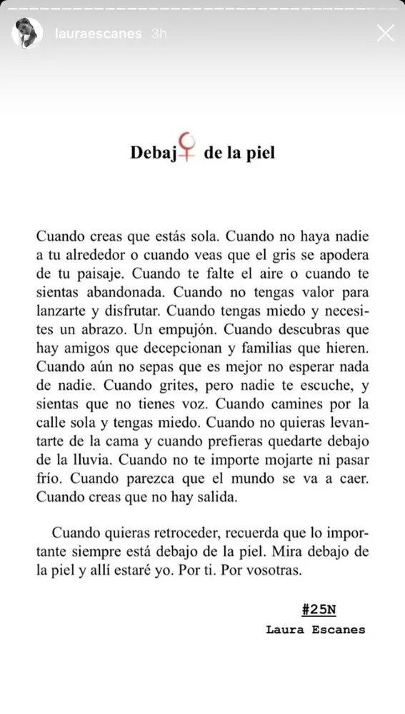 Stories @lauraescanes