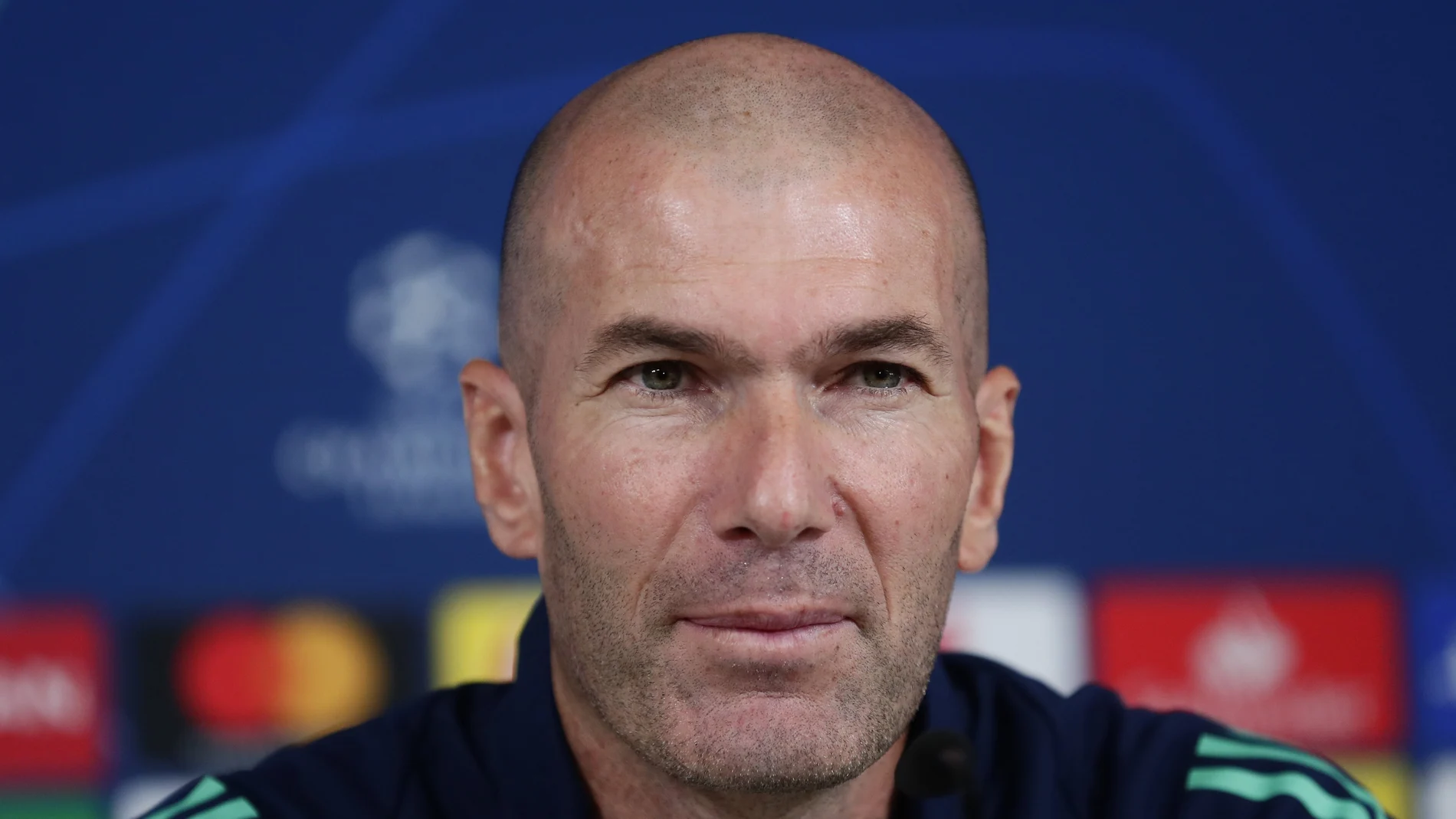 Zidane, en la conferencia de Prensa