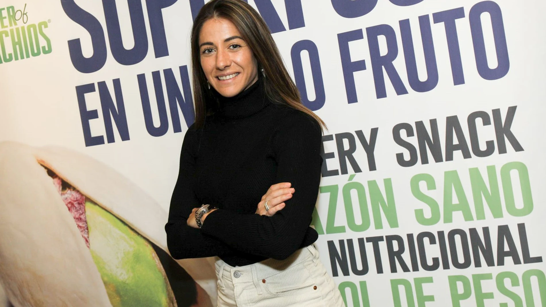 Vicky Lodasa durante el evento