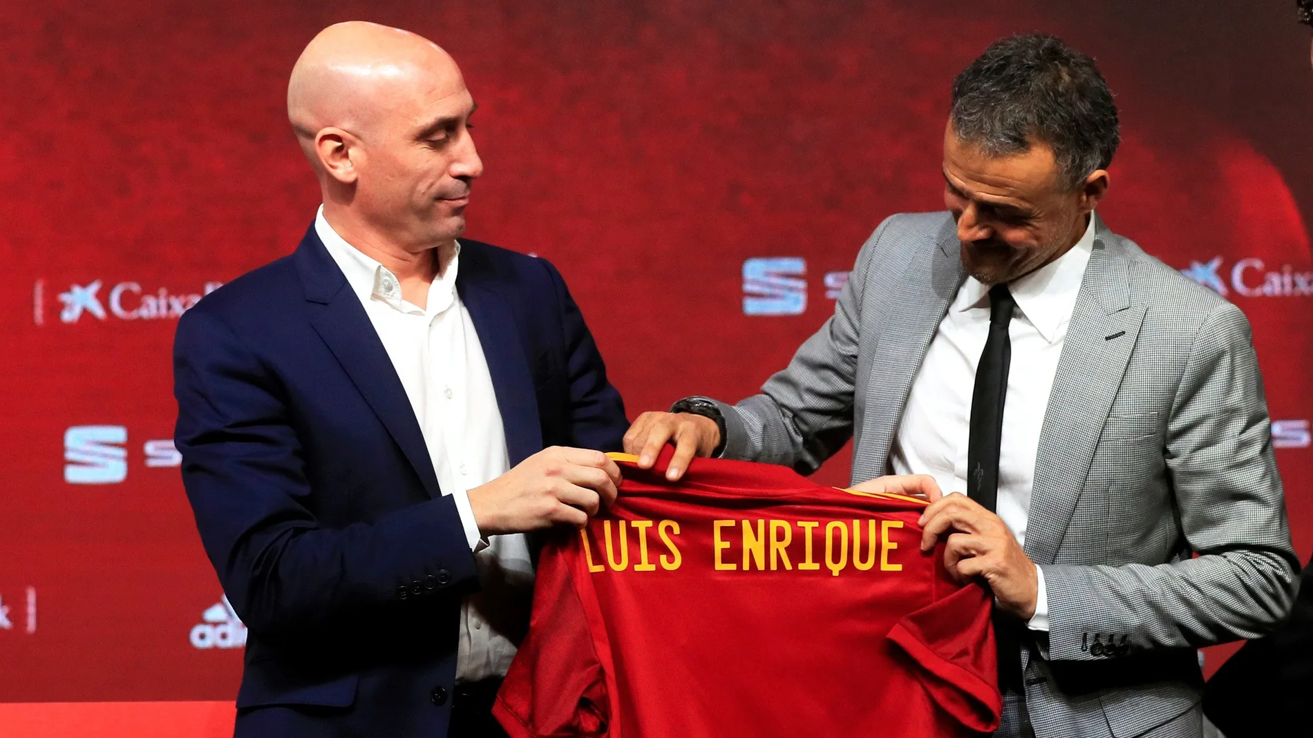 Presentación de Luis Enrique como seleccionador nacional