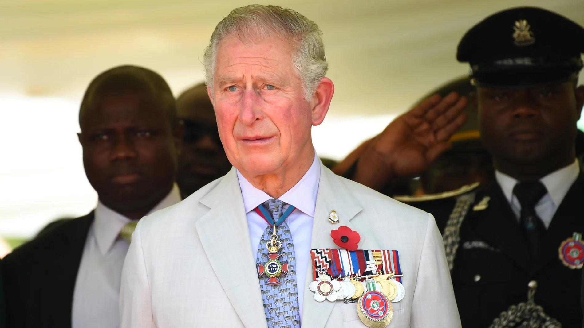 El príncipe de Gales asiste a un homenaje a los caídos durante las dos guerras mundiales/Reuters