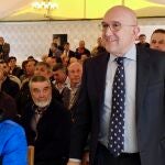 El consejero de Agricultura, Ganadería y Desarrollo Rural, Jesús Julio Carnero, clausura la IX Jornada Técnica de Vacuno de Carne organizada por la Cooperativa Dehesa Grande