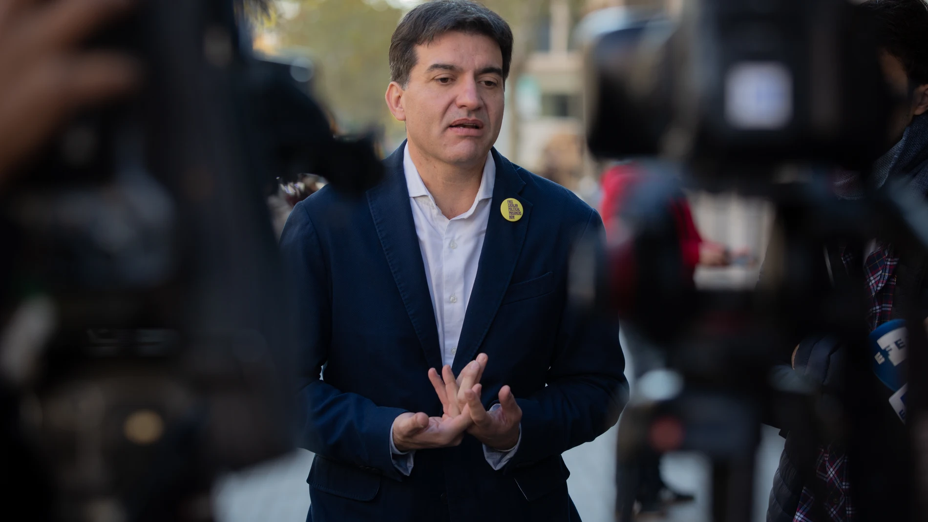 Declaraciones del presidente de ERC en el Parlament, Sergi Sabrià, ERC