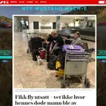  Una familia noruega busca el ataúd de su padre perdido en el aeropuerto de Alicante