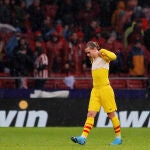 Griezmann recibió graves insultos en su vuelta al Wanda Metropolitano REUTERS/Susana Vera