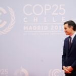 Pedro Sánchez, hoy en la COP25