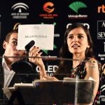 Miguel Herrán y Elena Anaya desvelan la lista de finalistas de la 34 edición de los Premios Goya