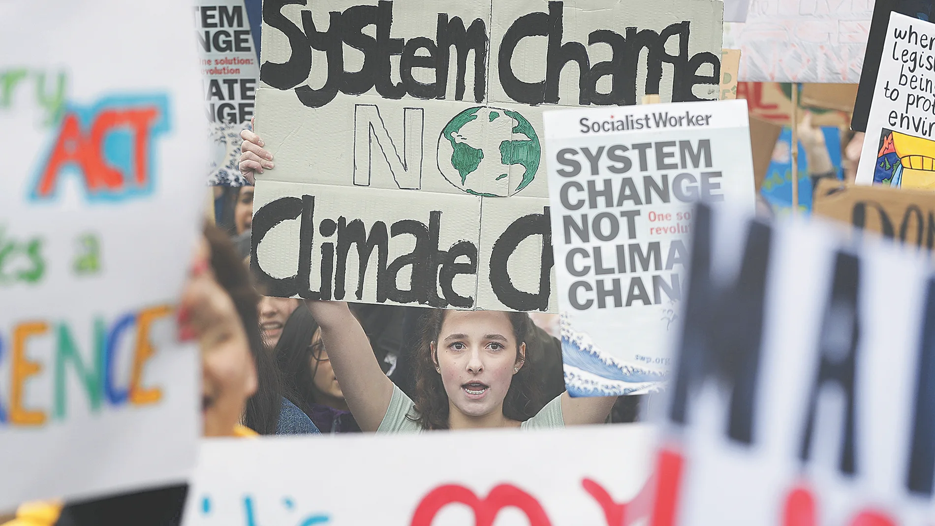 Las marchas contra el cambio climático se han convocado en las grandes ciudades del mundo / Ap
