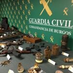 Armas requisadas al vecino de Miranda de Ebro.GUARDIA CIVIL BURGOS03/12/2019
