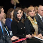 La Reina Letizia, durante el acto 'Invertir en acciones climáticas para la salud: reducir las emisiones, limpiar nuestro aire, salvar vidas' en la Cumbre del Clima de Madrid