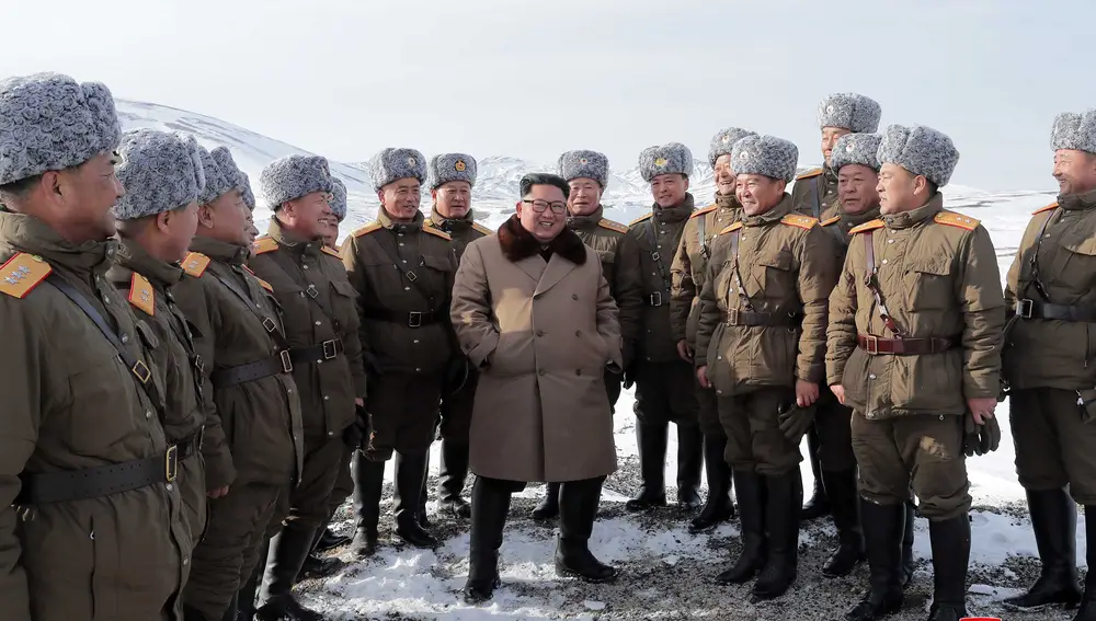Kim Jong Un visita el monte sagrado para los coreanos