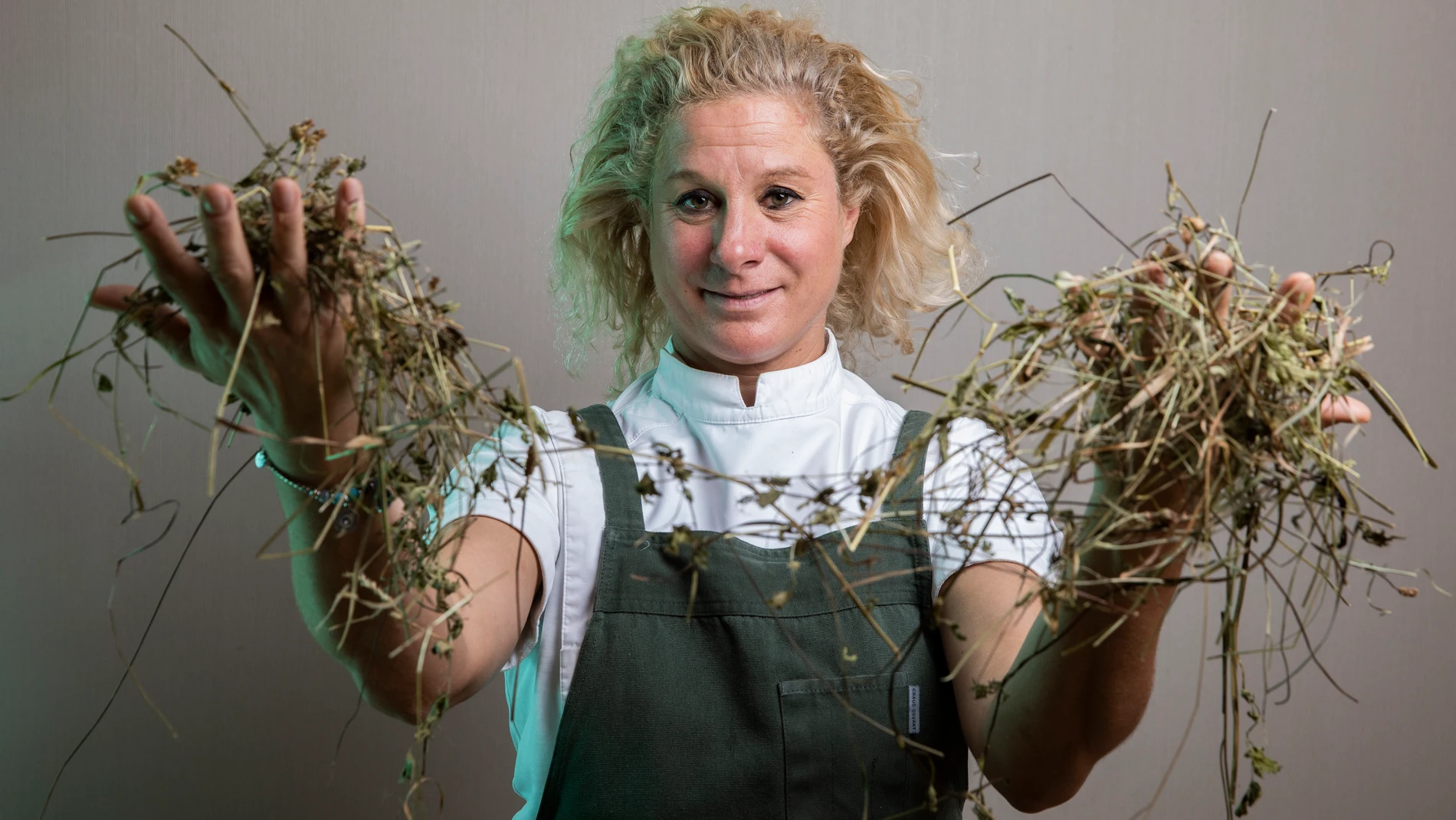 La cocinera Eslovaca Ana Ros, del Restaurante Hisa Franko, cocina hasta el día 7 en el hotel NH Eurobuilding